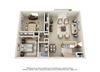 2 Bedroom Floor Plan